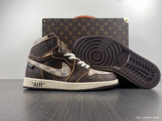 Cheap LUCY 1 Jordan OFF-WHITE Air LV x 0709